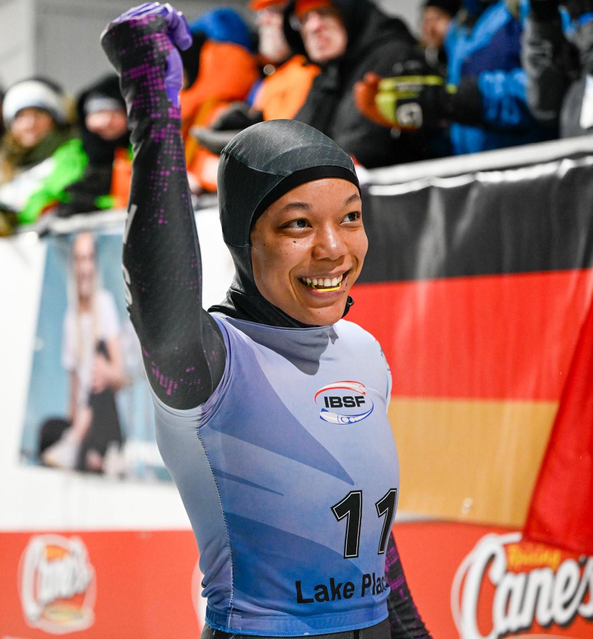After sterling World Championships, sledder Mystique Ro looks towards the Olympics