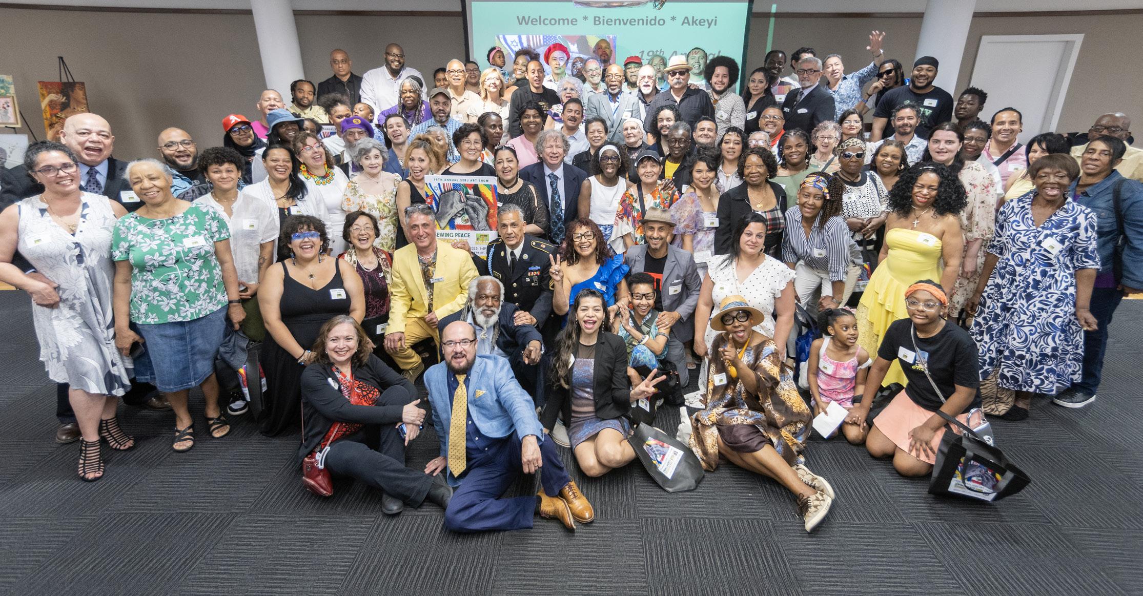 Annual 32BJ art show takes on the political theme: ‘Sewing Peace