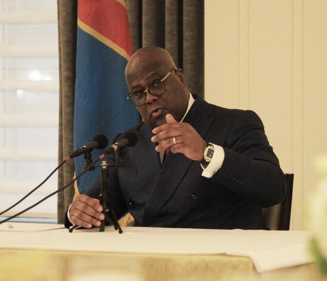 Democratic Republic of Congo president says he is open for partnership with U.S.