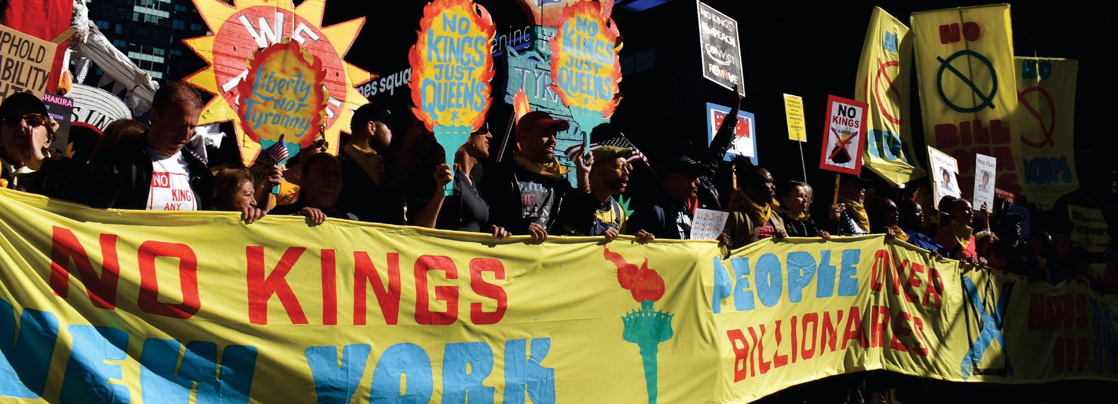 Thousands participate in NYC No Kings Day 2.0
