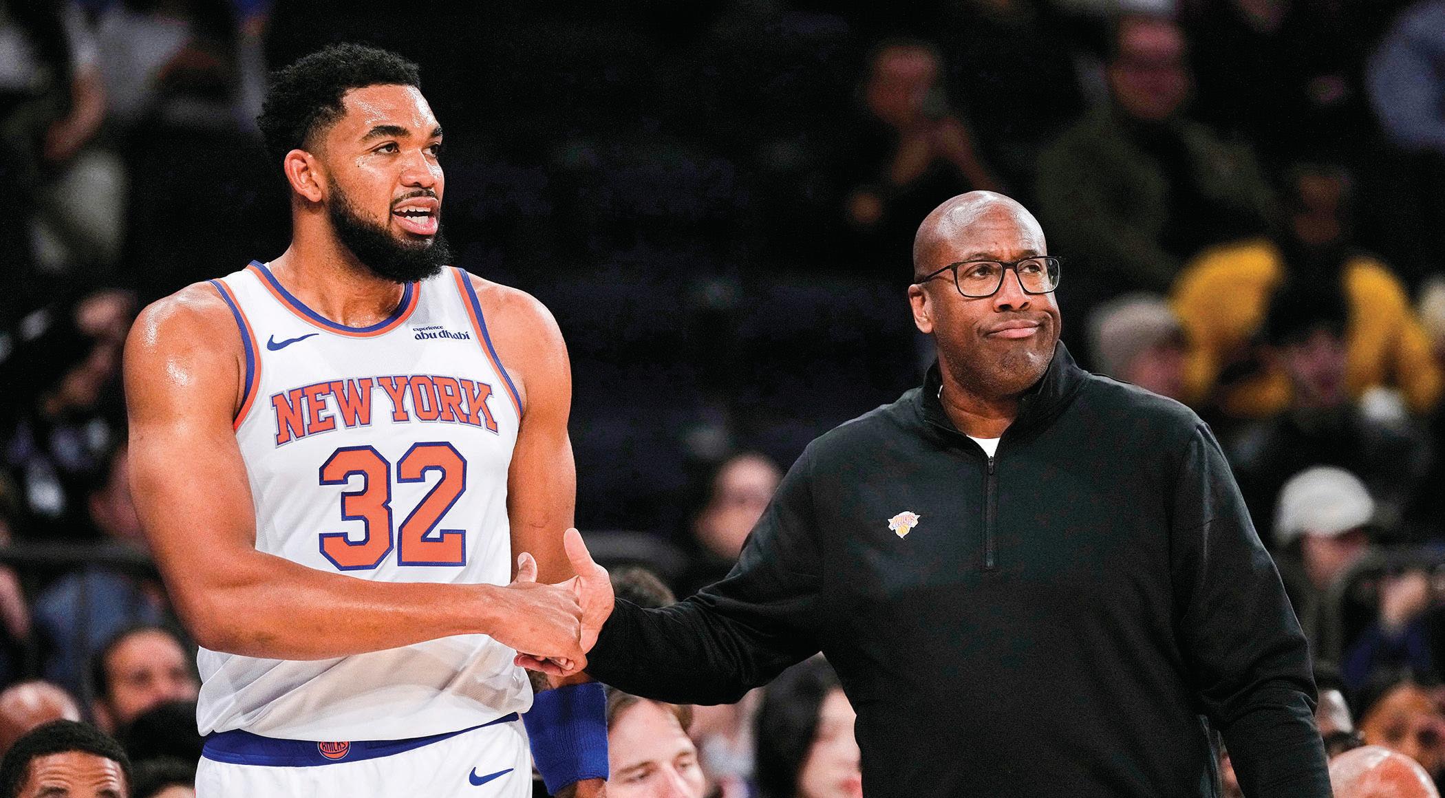 The Knicks begin the regular season with key players sidelined