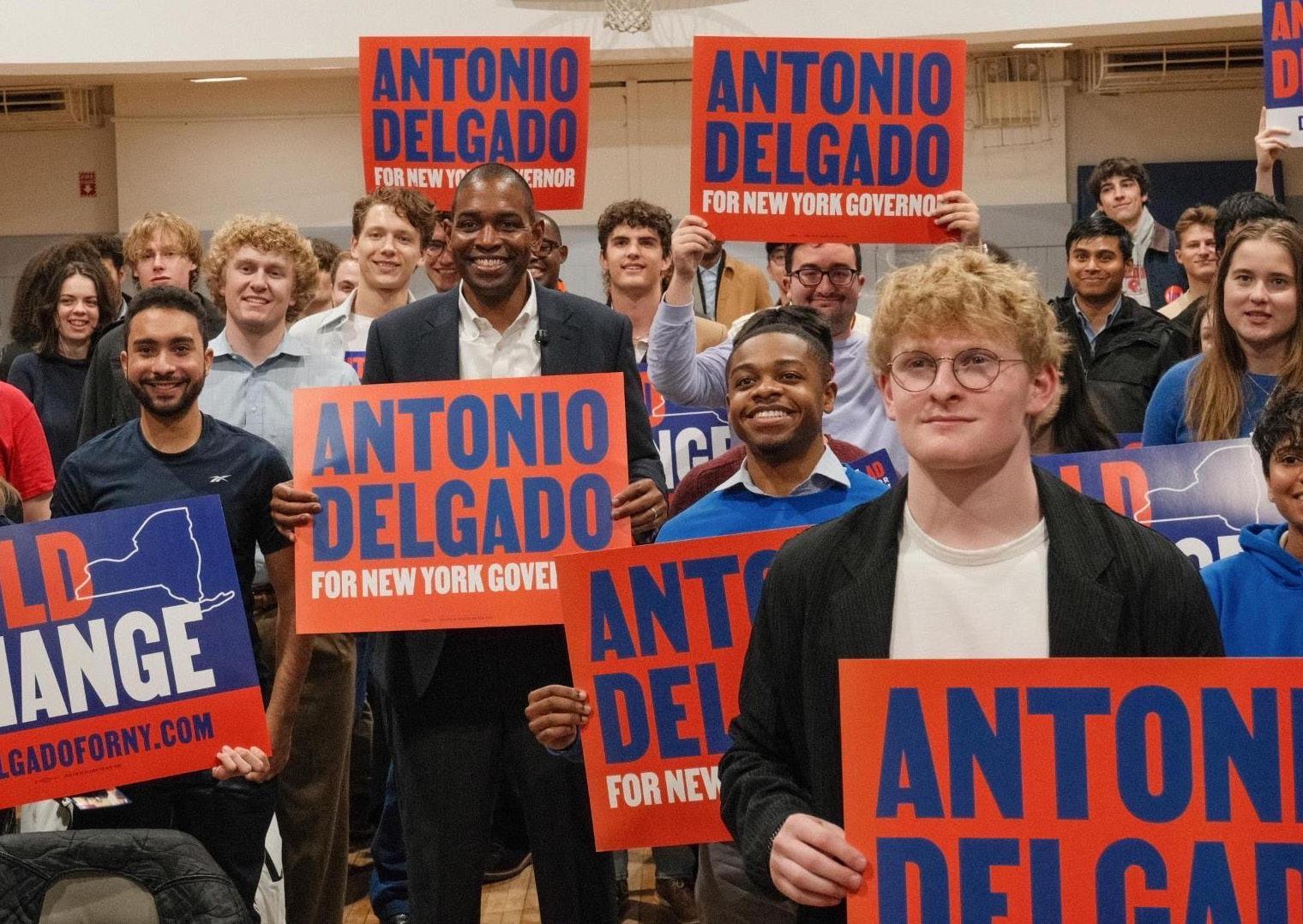 Lt. Gov. Antonio Delgado chisels away at campaign to replace his boss