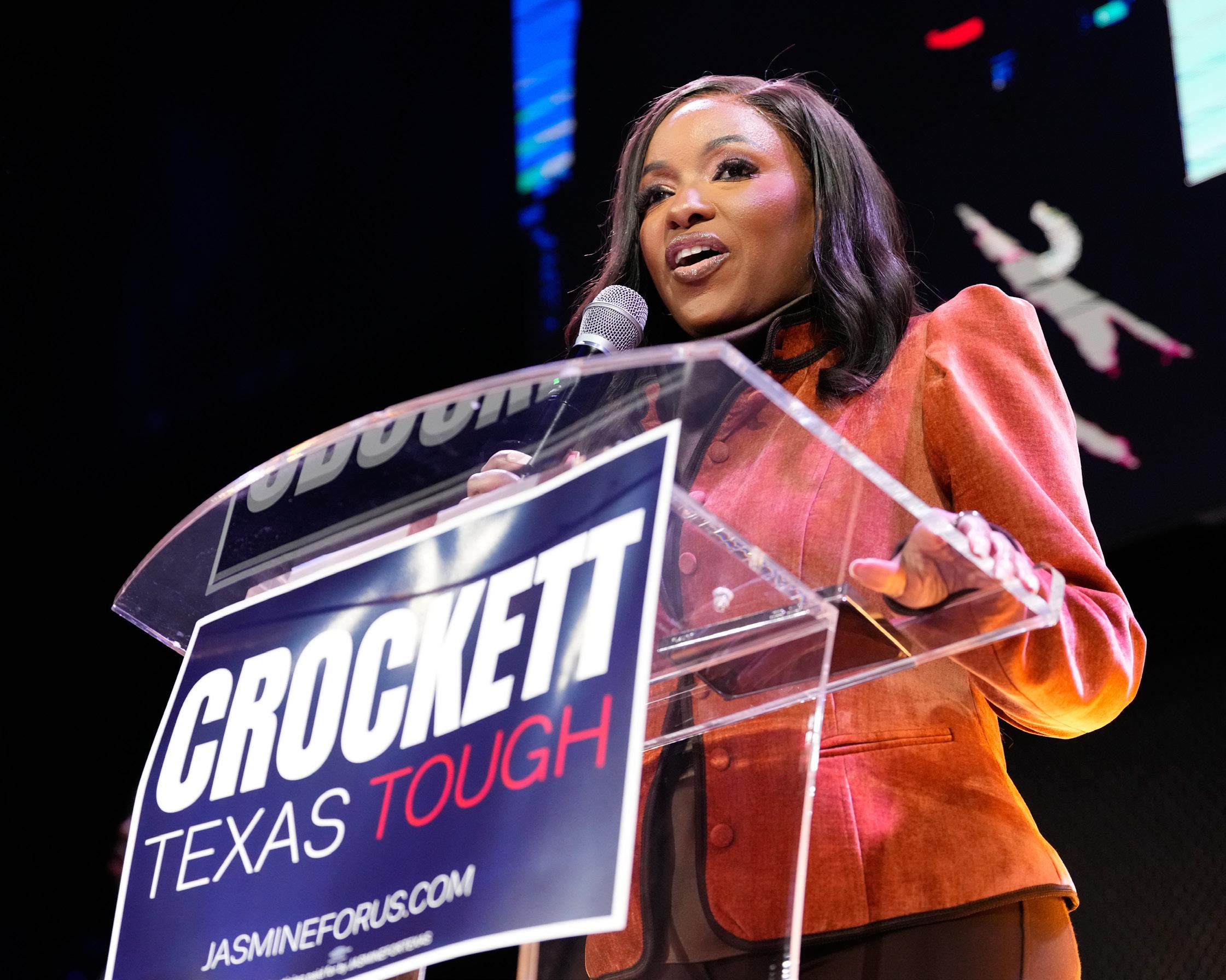 Jasmine Crockett defeated by James Talarico in Texas Democratic Senate primary after hard fought race