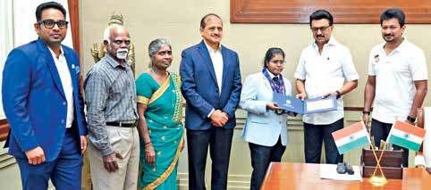 கேரம் உலகக்கோப்பை போட்டியில் பதக்கங்கள் வென்ற தமிழ்நாடு வீராங்கனைகளுக்கு ரூ.1.90 கோடி ஊக்கத்தொகை