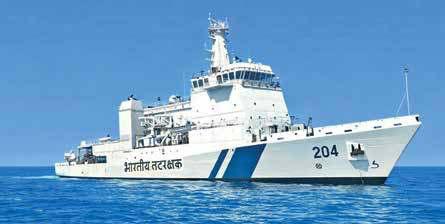 முதல்முதலாக இந்தியாவிலேயே வடிவமைத்து தயாரிக்கப்பட்ட மாசுக் கட்டுப்பாட்டு கப்பல் சமுத்திர பிரதாப் அர்ப்பணிப்பு