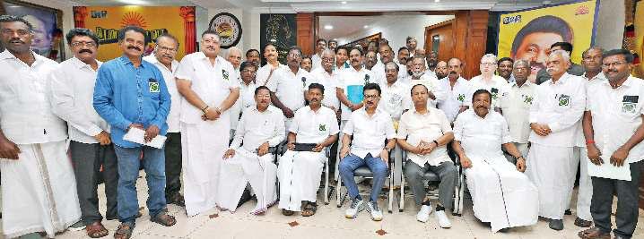 முதல்வர் மு.க.ஸ்டாலின் சந்திப்பு