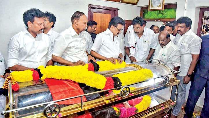 திமுக முன்னாள் எம்பி எல்.கணேசன் காலமானார்