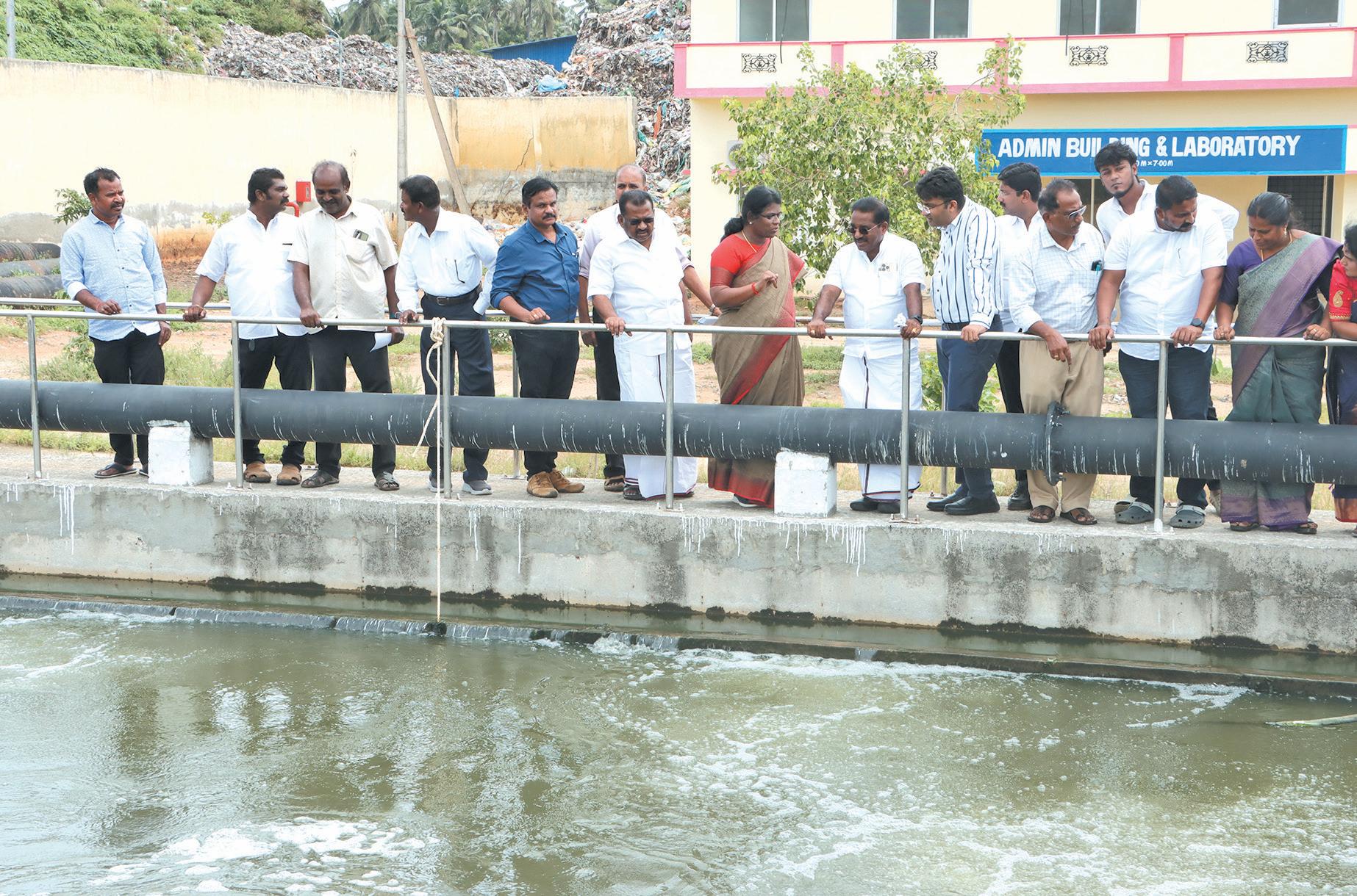 பாதாள சாக்கடை திட்டம் செயல்பாட்டிற்கு வந்தது