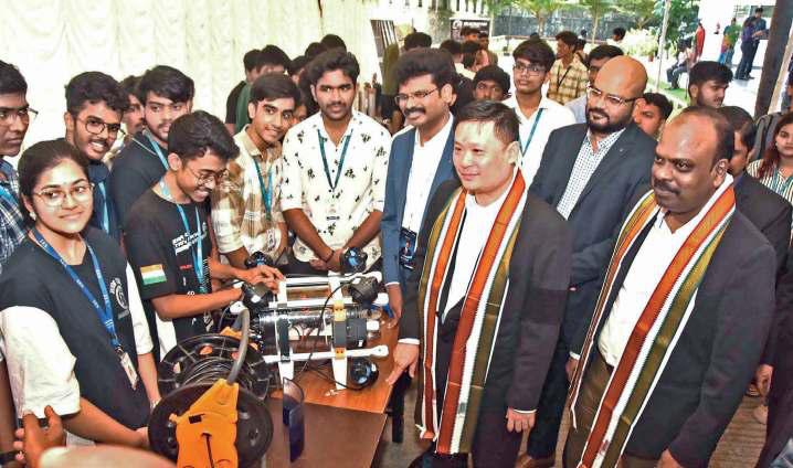 சென்னை விஐடி பல்கலைக்கழகத்தில் ‘டெக்னோ விஐடி 2025’ தொழில்நுட்ப விழா தொடக்கம்