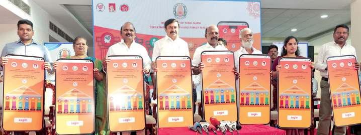 பத்திரிகையாளர்களுக்குக்கான சிறப்பு மருத்துவ முகாம் அமைச்சர்கள் மு.பெ.சாமிநாதன், மா.சுப்பிரமணியன், பி.கே.சேகர்பாபு ஆகியோர் தொடங்கி வைத்தனர்