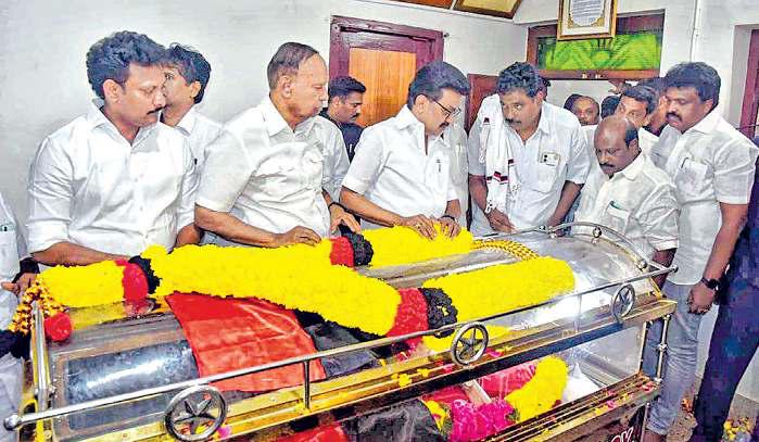 திமுக முன்னாள் எம்பி எல்.கணேசன் காலமானார்