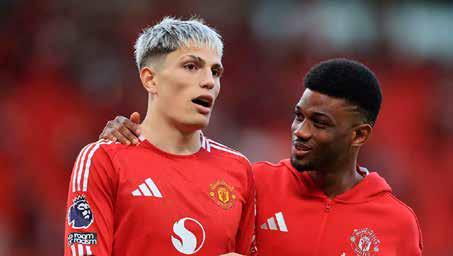 Amad Dismisses Garnacho Rift Rumours