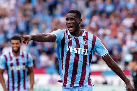 Paul Onuachu Gets Hero's Welcome Ahead of Trabzonspor Return