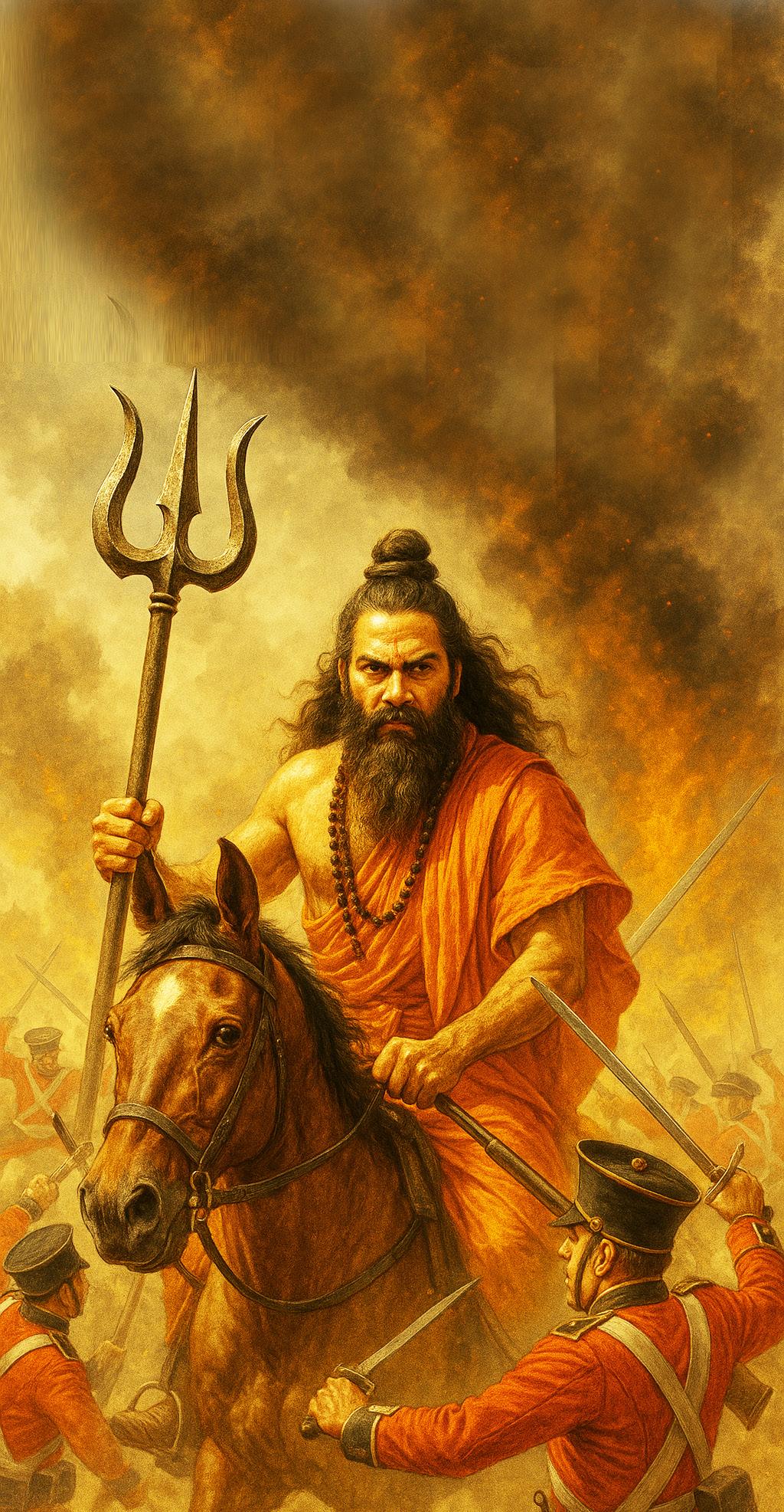 संन्यासी के साथ था हर निवासी