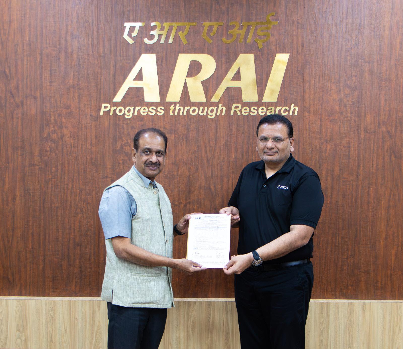 EKA Mobility Awarded Automotive PLI Certificate by ARAI for Its Bus Platform