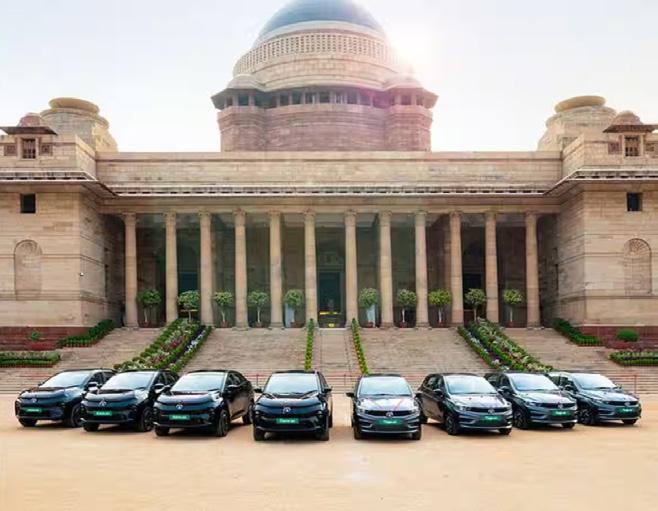 Tata EV Delivers Electric Vehicles to Rashtrapati Bhavan, Backs Atmanirbhar Bharat
