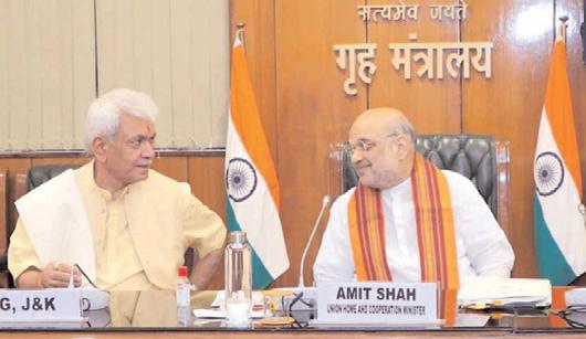 Home minister Amit Shah to be on three-day visit to J&K from today