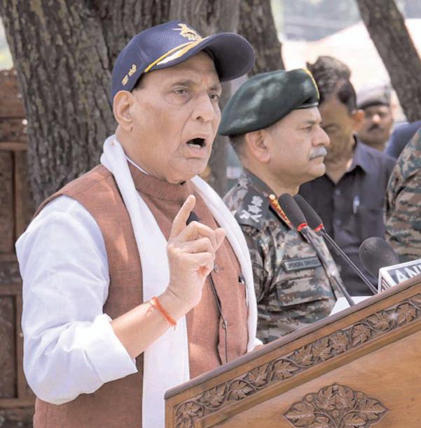 PM Modi has redefined India's policy against terrorism, any attack on Indian soil will be considered as an act of war: Raksha Mantri in Srinagar