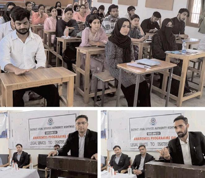 DLSA Kishtwar hosts Awareness Programme on Rights of Disaster Victims
