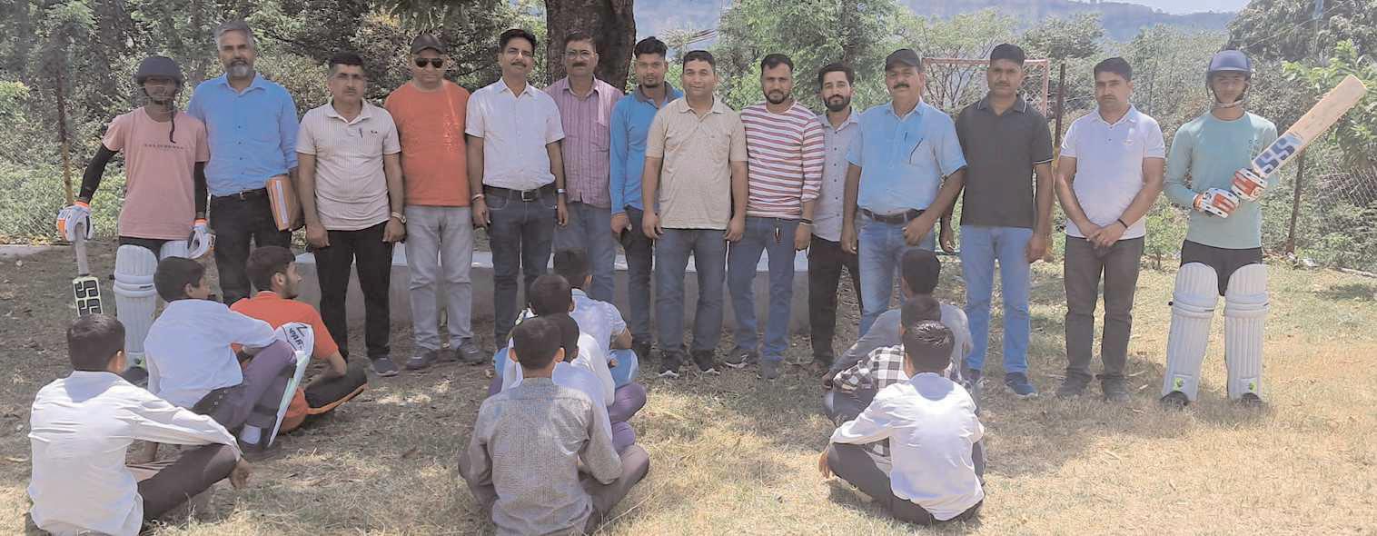 Zone Babey Organizes U/17 Boys Zonal Level Leather Ball Cricket Trials at Sundla