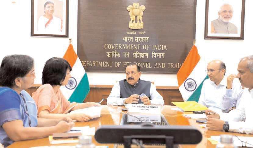 Dr Jitendra convenes DoPT meeting with other Ministries, emphasises 'ease of procedure'