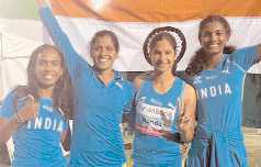 Indian sprinters win Silver at Asian Championships secure spot at 2025 World Athletics Championships
