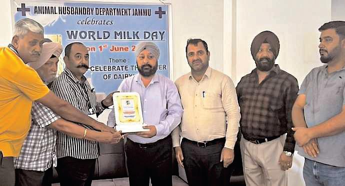 AHD Jammu celebrates World Milk Day 2025 with emphasis on "The Power of Dairy"