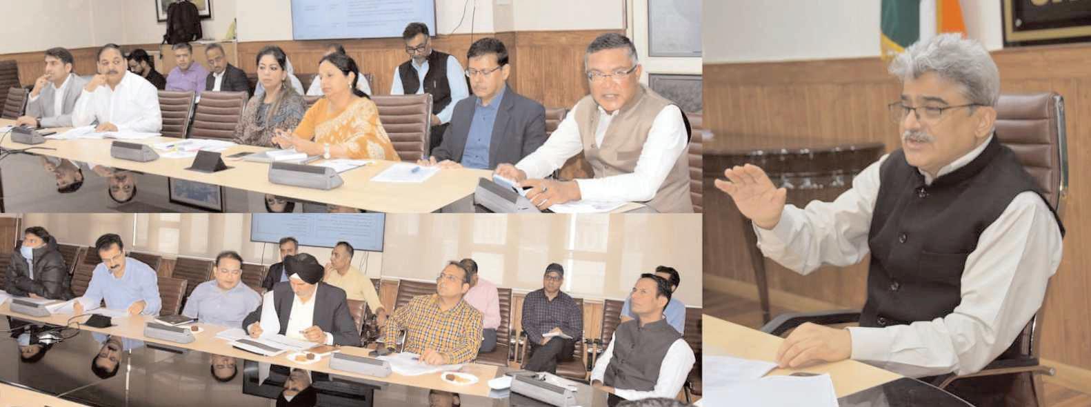 Chief Secretary reviews progress on PM Gati Shakti implementation