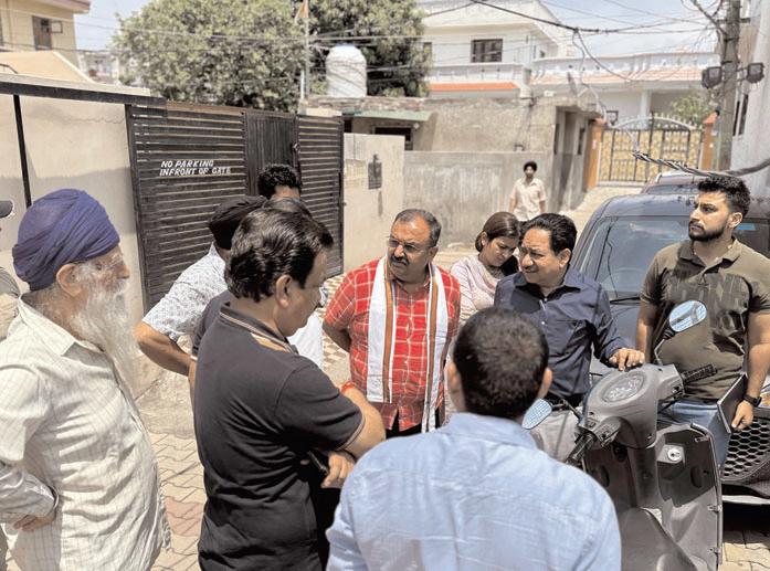 Ch. Vikram Randhawa, MLA Bahu Constituency, Conducts On-Site Inspection of Nanak Nagar Nallah; Calls for Immediate Action to Protect Thousands of Families Ahead of Monsoon