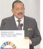 Dr Jitendra addresses UN Conference, pushes for 'global ocean pact'