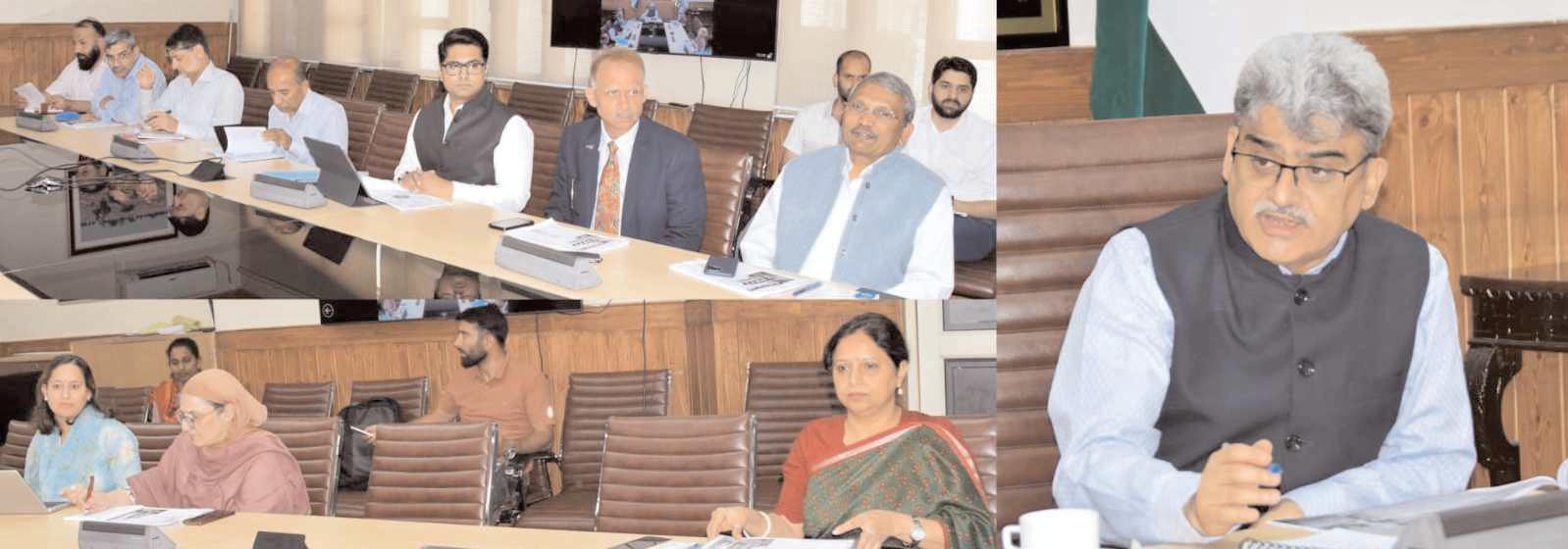 CS reviews functioning of J&K RERA: emphasises strengthening of institutional mechanism to safeguard public interests