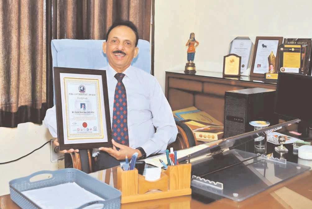 Dr. Uppal honored with International FELLOWSHIP