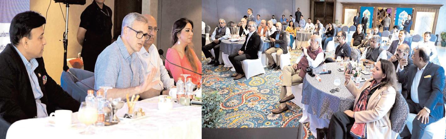 CM Omar Abdullah calls for joint efforts to restore, revive J&K Tourism