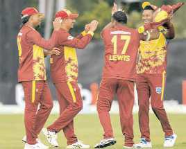 West Indies posts 256-5 and beats Ireland by 62 runs to clinch T20 cricket series