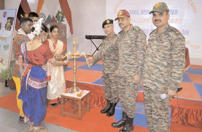 CADETS FROM ACROSS THE NATION ARRIVE IN SRINAGAR FOR SPECIAL NATIONAL INTEGRATION CAMP UNDER NCC