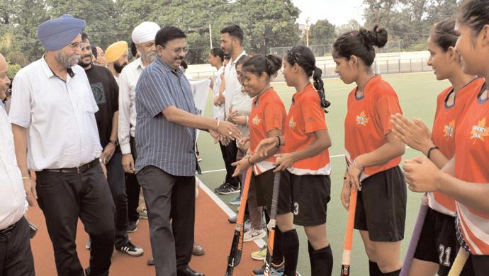 International Olympic Day Celebrations at KK Hakku Stadium Jammu