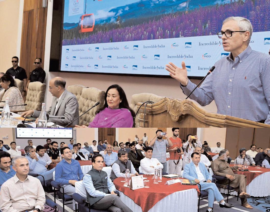 CM Omar Abdullah calls for collective efforts to restore J&K as India's premier tourist destination