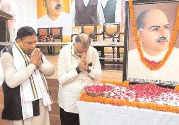 Dr. Mookherjee's efforts saved Bengal and Punjab, his legacy unified the Nation: Tarun Chugh