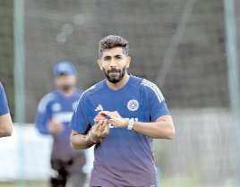 Set to return, chirpy Bumrah has extensive session at India nets