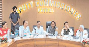 Dr Jitendra issues strict instructions to check illegal mining, Ujh Project revived