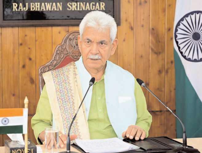 LG Manoj Sinha orders dismissal of 2 govt employees over alleged terror links