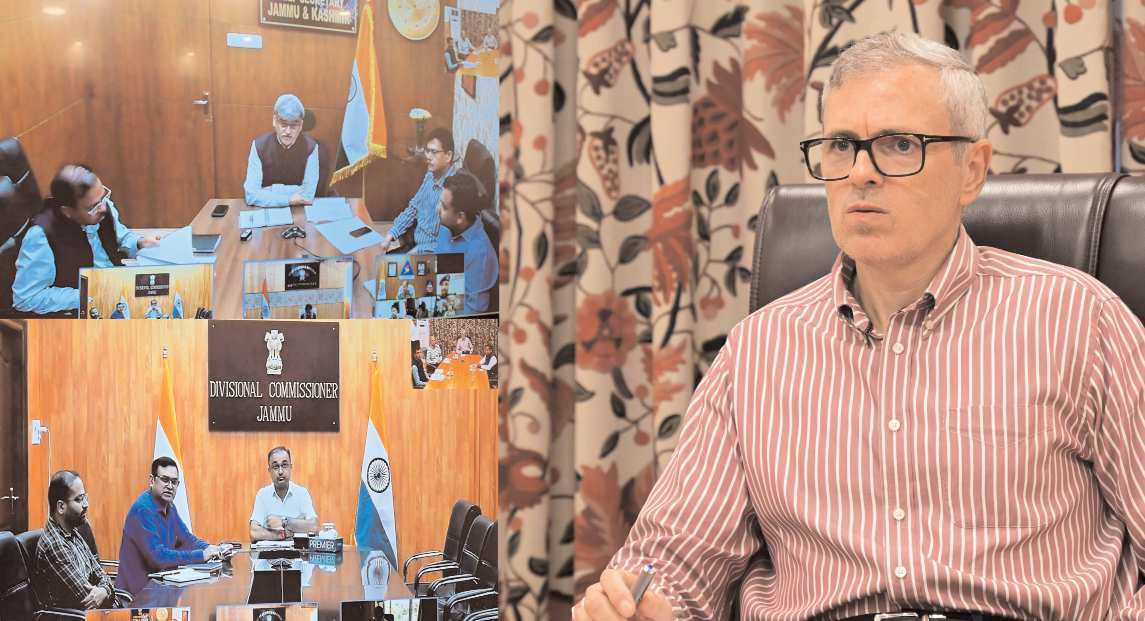 CM Omar Abdullah reviews restoration of Sgr-Jmu National Highway and other roads