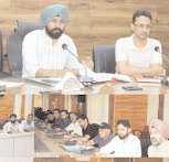 DDC Doda reviews damages to crops, livestock due to heavy rains, Issues directions for immediate relief measures
