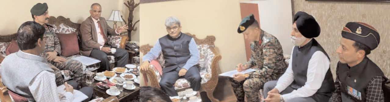 CS discusses welfare measures for Ex-Servicemen with Defence Secretary (ESW)