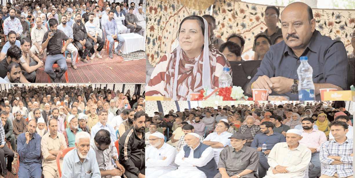 Surinder Choudhary along with Sakeena Itoo visit DH