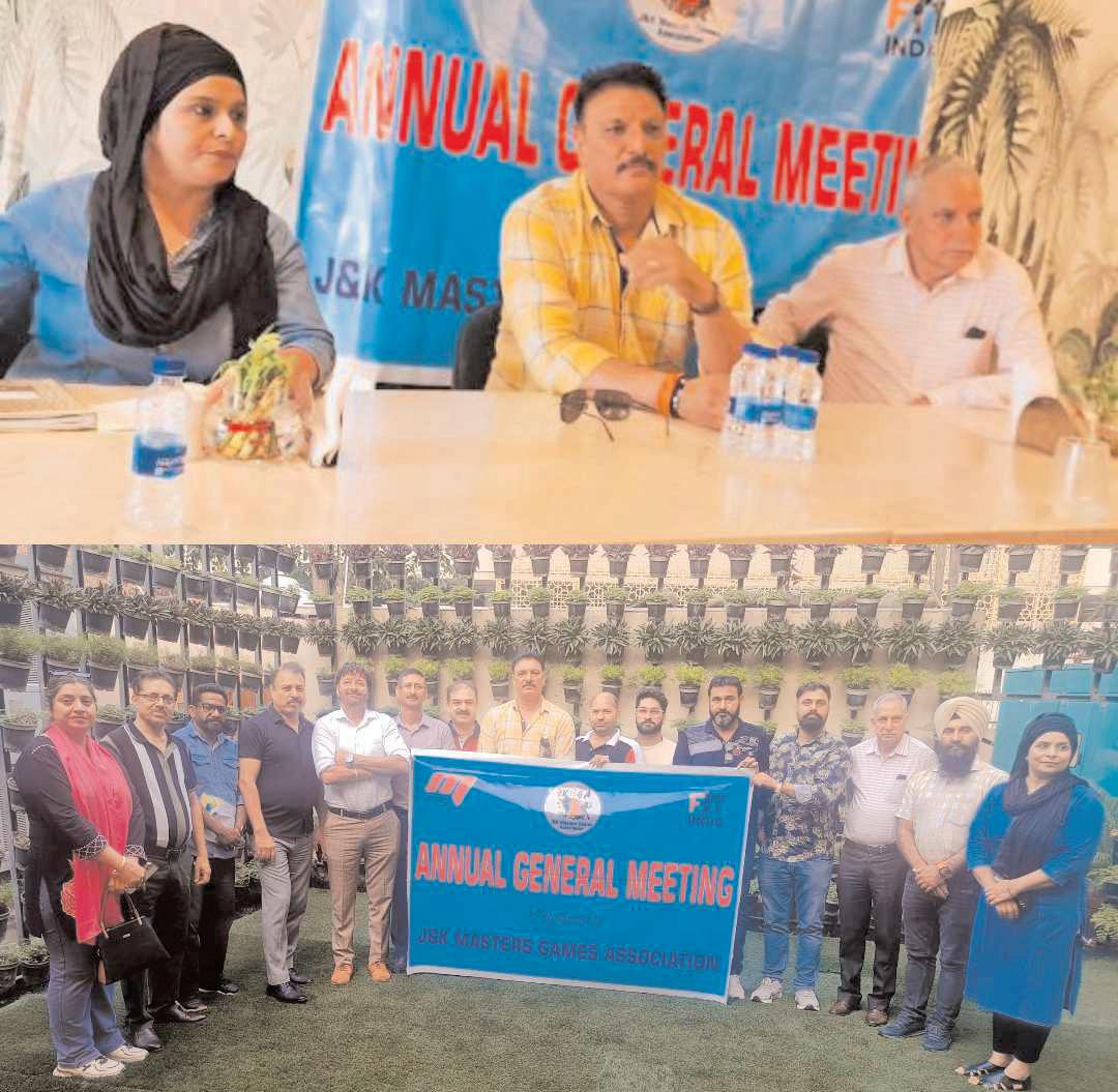 J&K Masters Games Association Holds AGM with Renewed Focus