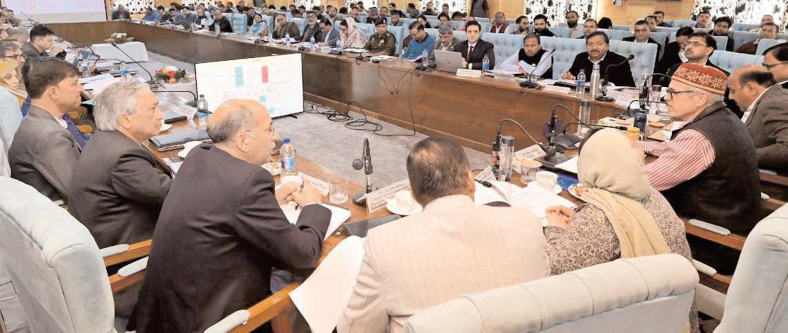 CM Omar Abdullah convenes review meeting of District Kulgam