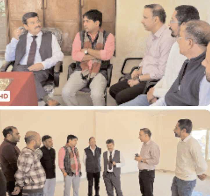 Additional Registrar Cooperative Department Jammu, Visits Sunderbani