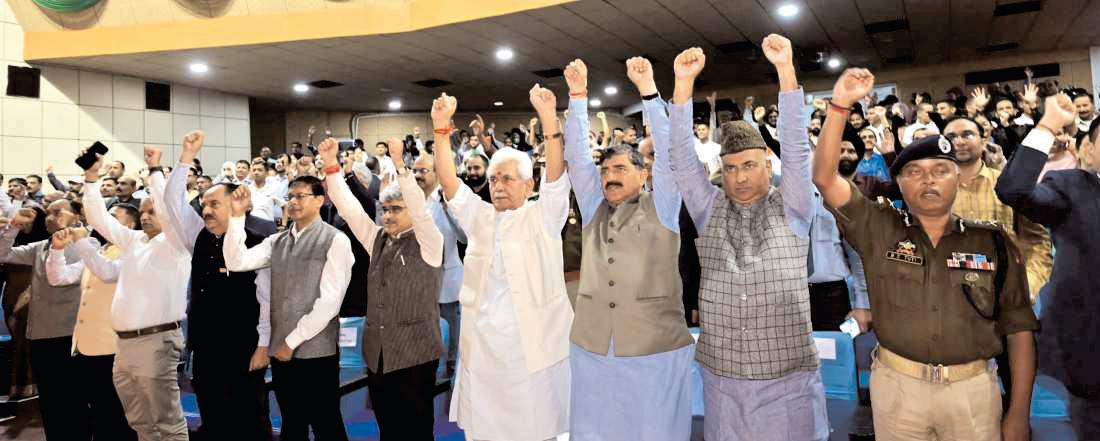 Lieutenant Governor Attends the 150th year celebration of 'Vande Mataram'