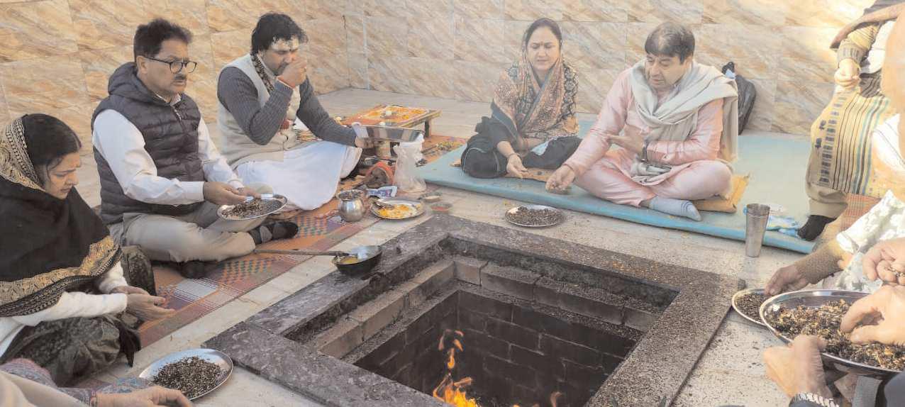 Grand Yagya & Hawan Organised to tributes to martyrs of Rajouri